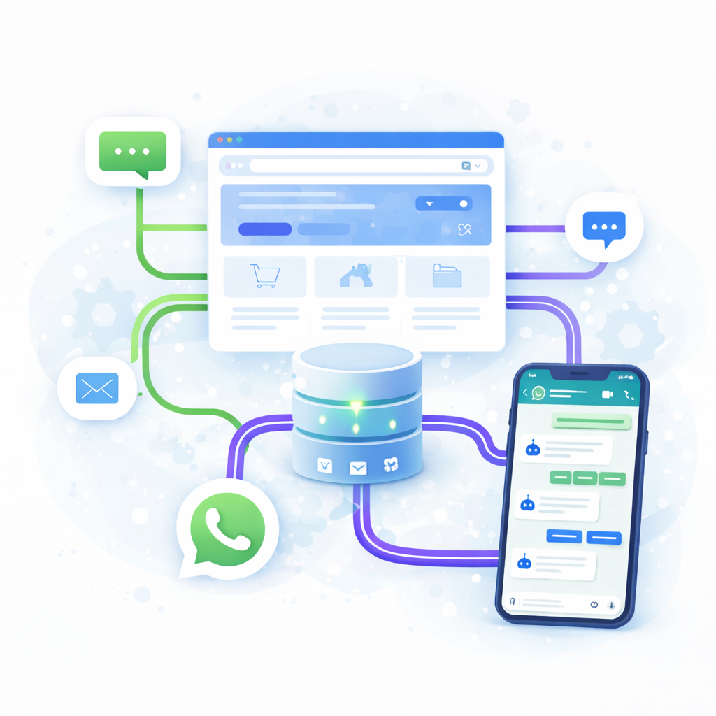combo web y chatbot whatsapp